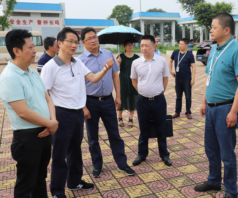 2018年7月18日 市人大常委會(huì)副主任成劍視察杰陽(yáng)排水公司1_副本